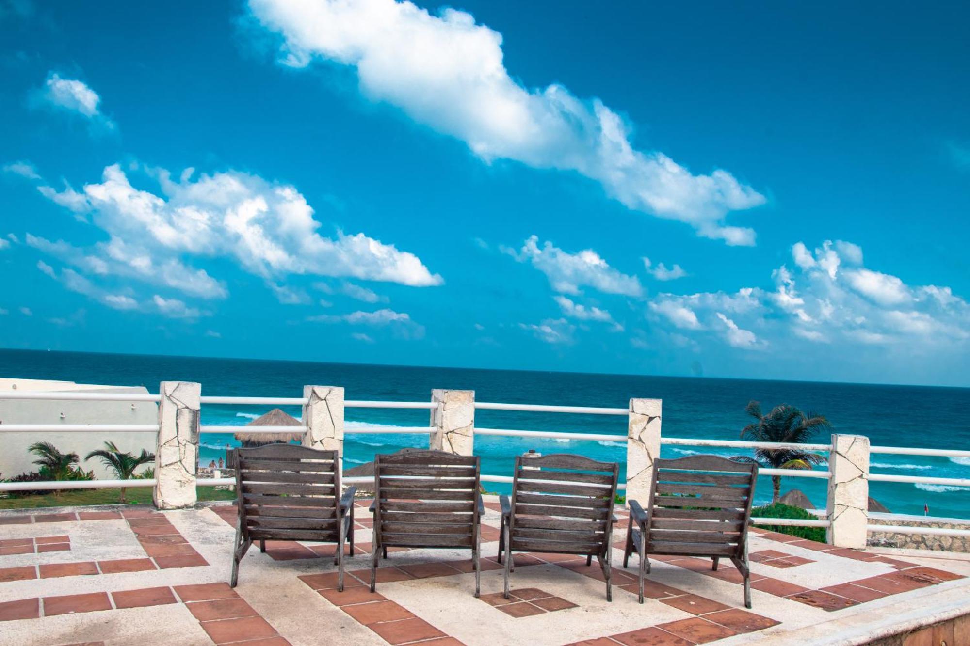 Beachfront Apartments 坎昆 外观 照片